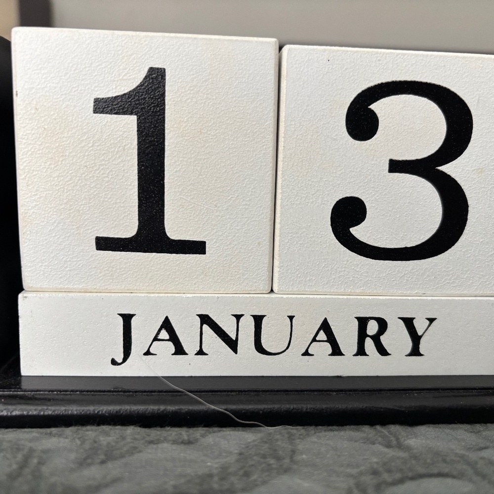 Perpetual Desk Calendar Block Hobby Lobby